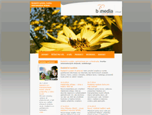 Tablet Screenshot of bmedia.cz